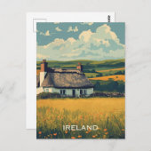 Ireland Cottage Briefkaart (Voorkant / Achterkant)