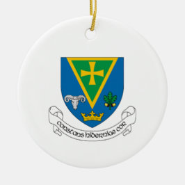 Ireland County Roscommon Kerstsierent Keramisch Ornament