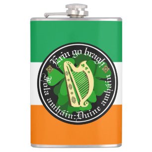 Ireland forever/Erin go bragh/1 blood/people/harp Heupfles