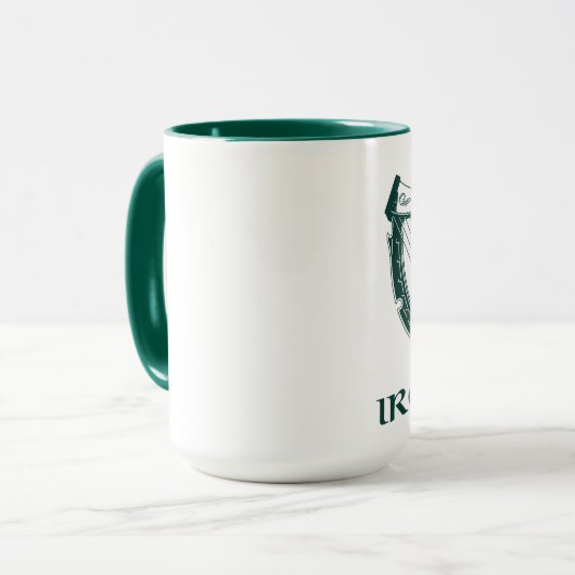 Ireland Harp Design, Irish Harp Mok (Voorkant links)