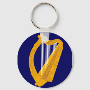 Ireland Harp emblem Sleutelhanger