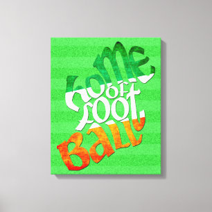 Ireland Home of Football GAA Canvas Afdruk