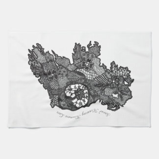 Ireland Kenmare Lace Print Theedoek