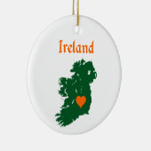 Ireland Map Keramisch Ornament (Rechts)