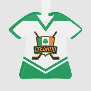 Ireland Name & Number Jersey Logo Ornament