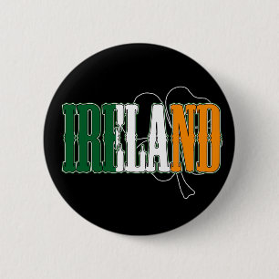 Ireland Pin Ronde Button 5,7 Cm