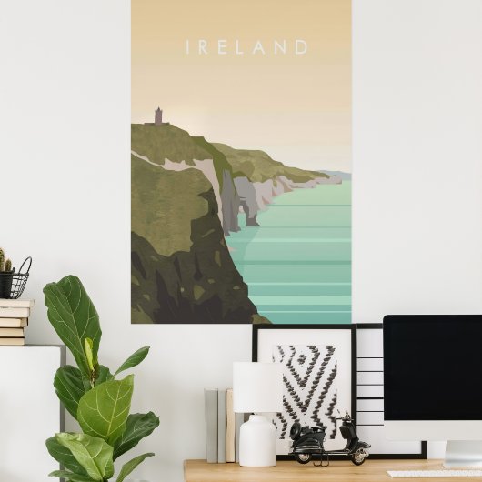 Ireland Poster (Thuiskantoor)