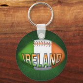 Ireland Rugby Ball Sleutelhanger (Voorkant)