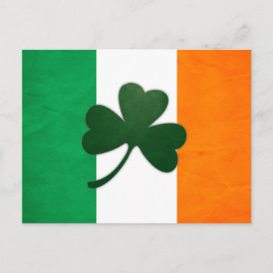Ireland Shamrock Briefkaart