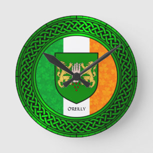 Ireland Shamrock Flag - O'Reilly Ronde Klok