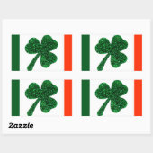 Ireland Shamrock Flag Sticker (Vel)