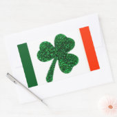 Ireland Shamrock Flag Sticker (Envelop)