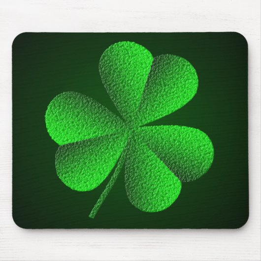 Ireland Shamrock Mousepad Muismat (Voorkant)
