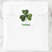 Ireland Shamrock - Sticker (Tas)