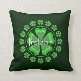 Ireland Shamrocks Pillow Kussen
