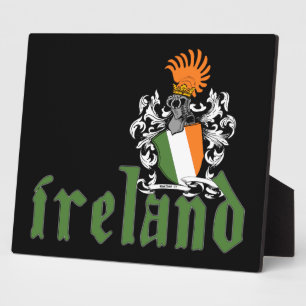 Ireland Shield Plaques Fotoplaat