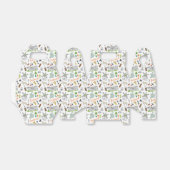 Ireland Sketch Doodle Pattern Bedankdoosjes (Uitgevouwen)