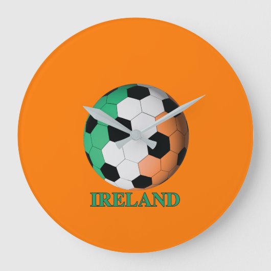 Ireland soccer grote klok (Voorkant)