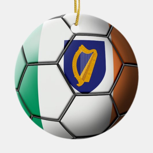 Ireland Soccer Ornament (Voorkant)