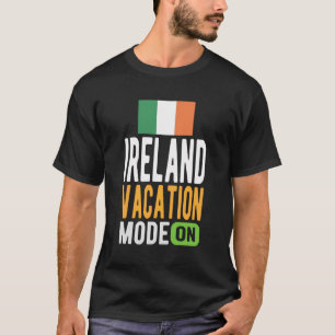 Ireland Souvenir - Reizen - Ierland vakantiemodus T-shirt