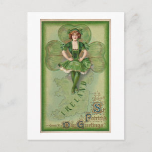 Ireland St Patrick's Day Groeten - Briefkaart
