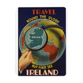 Ireland Vintage Travel Poster Magnet Magneet