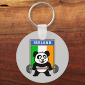 Ireland Weightlift Panda Sleutelhanger (Voorkant)