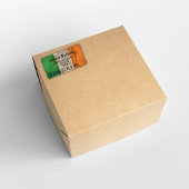 Irelands Rustic Flag Retourner l'adresse Étiquette