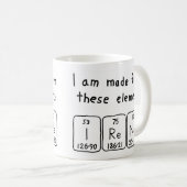 Irene periodieke tabel naam mok (Voorkant rechts)