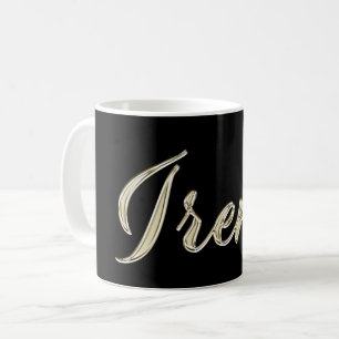Irene white gold Handwriting Tasse de café