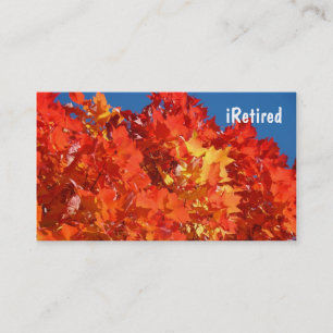 iRetired Visitekaartjes Leven met Plezier Leuke Di