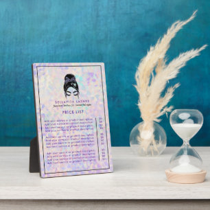 Iridescen Updo Holographic Eyelashes Service Price Fotoplaat