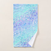 iridescence glaciale : (Serviette à main)