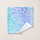 iridescence glaciale : (Gant de toilette)