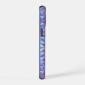 Iridescendance en or, bleu et violet géométrique 2 (Côté droit)