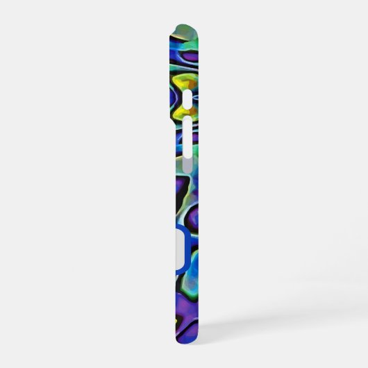 Iridescent Abalone Sea Shell  iPhone Hoesje (Linkerkant)