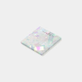 Iridescent Angel Tinsel Modern Glam Note Pad (Schuin)