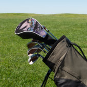 Iridescent Anime Horror: Liquid Smile Monster Golfheadcover (Insitu)