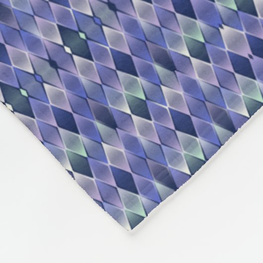 Iridescent Argyle Deken (Hoek)