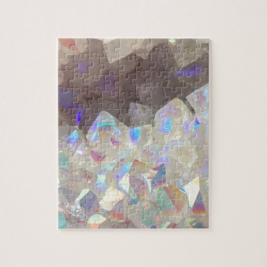 Iridescent Aura Crystals Legpuzzel (Verticaal)