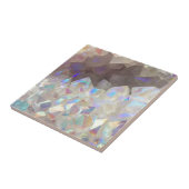 Iridescent Aura Crystals Tegeltje (Zijkant)