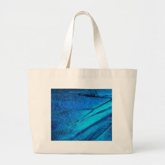 Iridescent Blue Butterfly Wing Grote Tote Bag