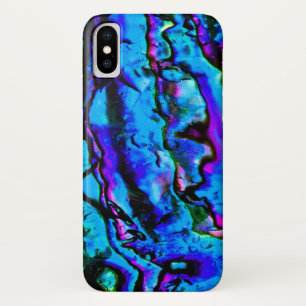 Iridescent Blue Green Paars, prachtig iPhone X Hoesje