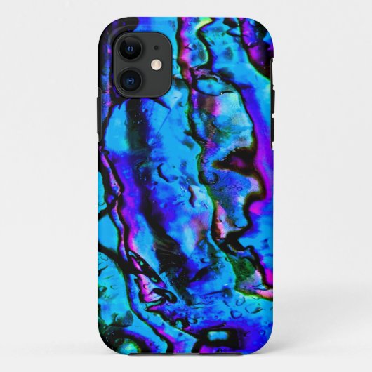 Iridescent Blue Green Paars, prachtig Case-Mate iPhone Case (Achterkant)