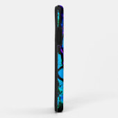 Iridescent Blue Green Paars, prachtig Case-Mate iPhone Case (Achterkant/rechts)