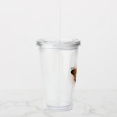 Iridescent Butterfly Acryl Drinkbeker (Rechts)