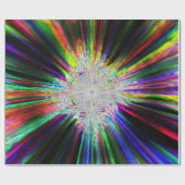 Iridescent Chrome Eleven Cadeaupapier (Vlak)