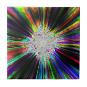Iridescent Chrome Eleven Tegeltje