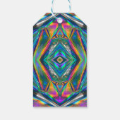 Iridescent Chrome Gift Labels Cadeaulabel (Achterkant)