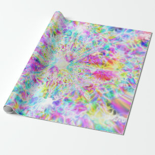Iridescent Chrome Seven Cadeaupapier